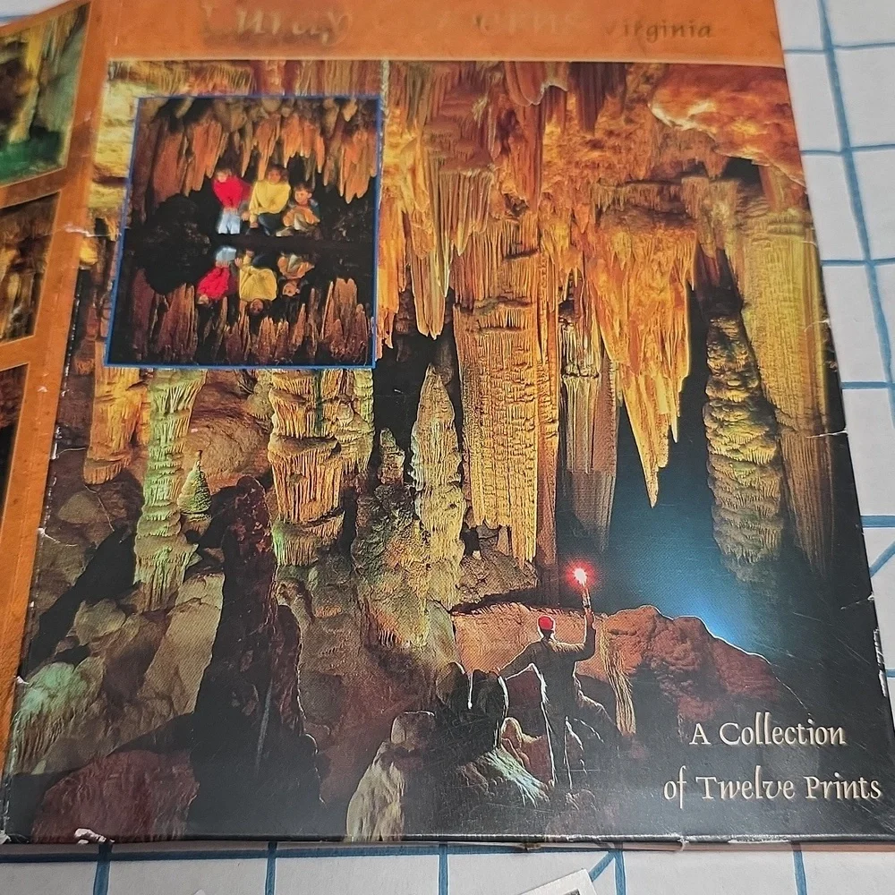 Luray Caverns Virginia Print Collection - Set Of 12 Post Card Prints NIP‎